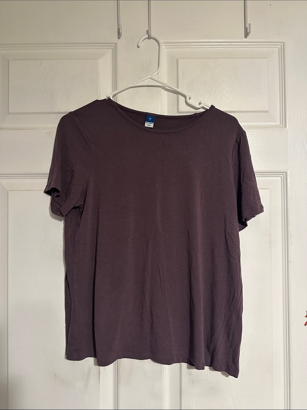 Old navy luxe purple tshirt medium